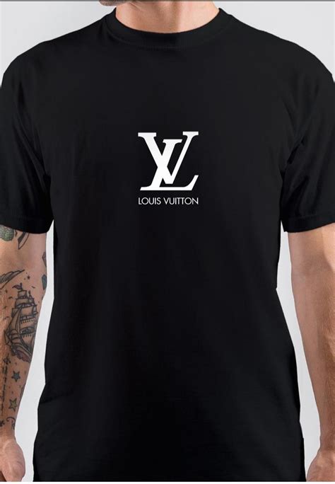 camisa louis vuitton negra|louis vuitton t shirts.